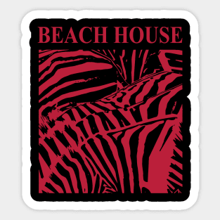 Beach House Sticker